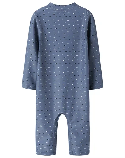 Name It - NMMZippo UV Swimsuit - Vintage Indigo
